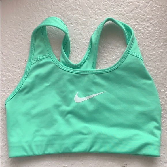 nike sports bra (light teal color) - Picture 1 of 2